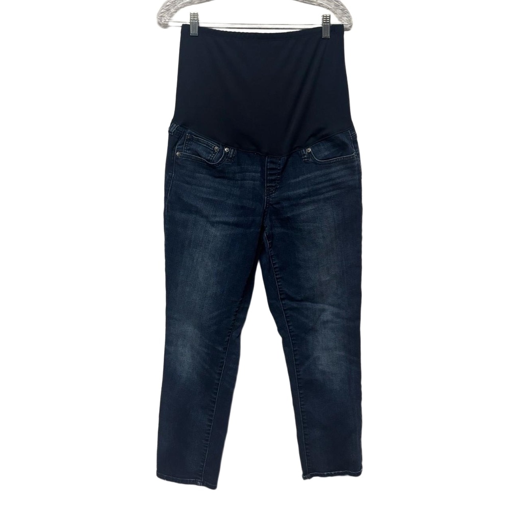 Gap Maternity Womens‎ 31R Dark Wash Denim Comfort Stretch Everyday Modern